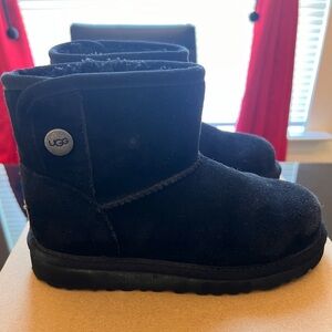 Black Toddler Low Ugg Boots Size 12c